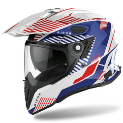 Kask AIROH Commander Boost white / blue gloss